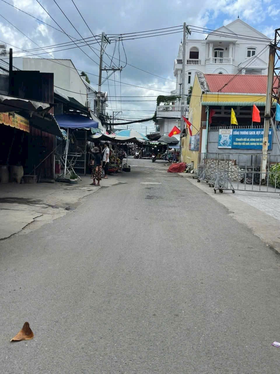 345m2 đất mặt tiền gần chợ 123, xã Vĩnh lộc B, Bình Chánh giá 14 tỷ 3