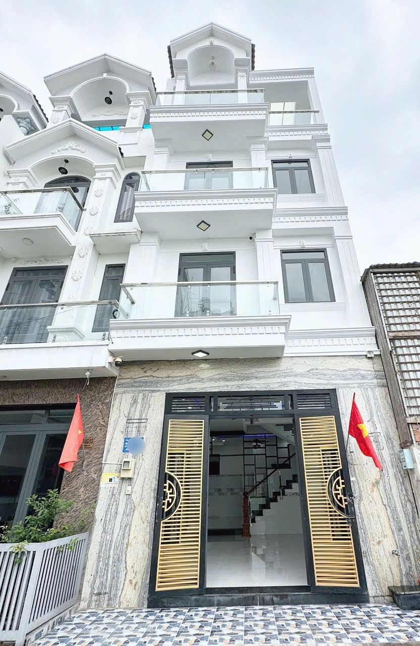 Nhà hẻm lk 4-5, Bình Hưng Hòa B, Bình Tân dt 65m2 3 lầu 4pn 5wc giá 5,6 tỷ
