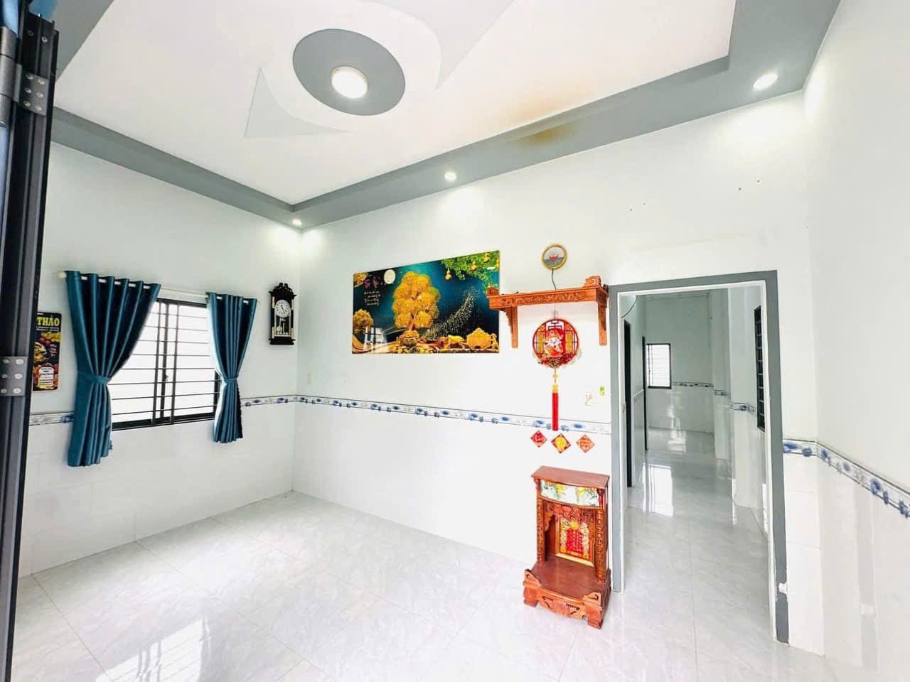 Nhà hẻm xã Mỹ Lộc, Cần Giuộc, Long An dt 75m2 2pn 1wc giá 1,25 tỷ 3