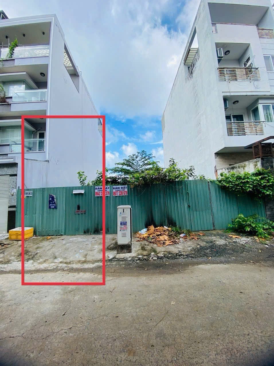 Bán lô đất DT 5x20m - Khu Tân An huy 1 hecta phường Tân Phong, quận 7 - Hướng Đông Bắc