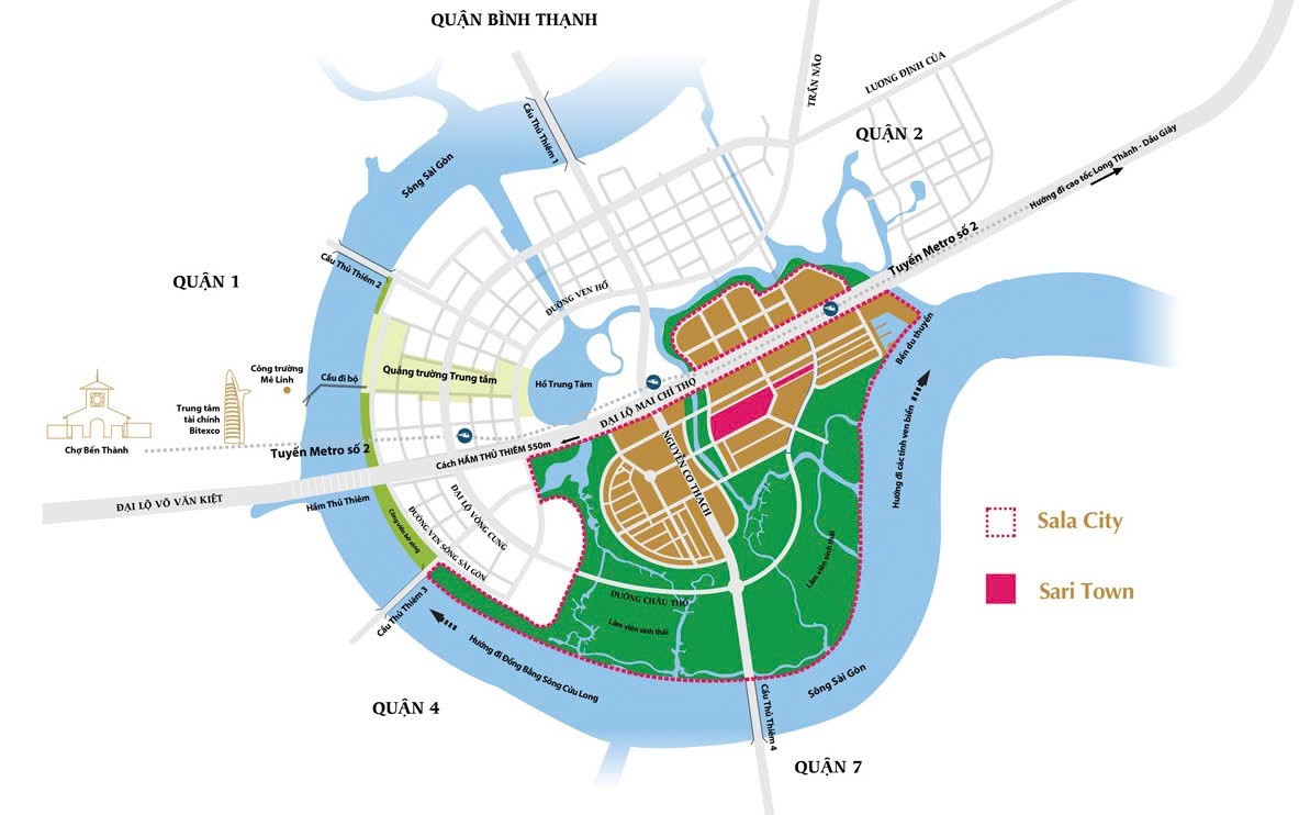 Cho thuê Nhà mặt tiền Phường Thủ Thiêm, Quận 2, Diện tích 510m², Giá 123 Triệu/tháng 4
