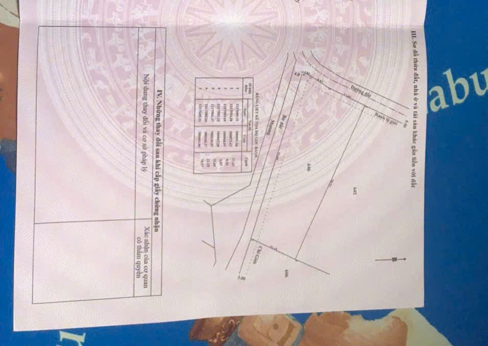 1800m2 đất lúa xã Nhuận Đức , Củ Chi giá 2,2 tỷ 2