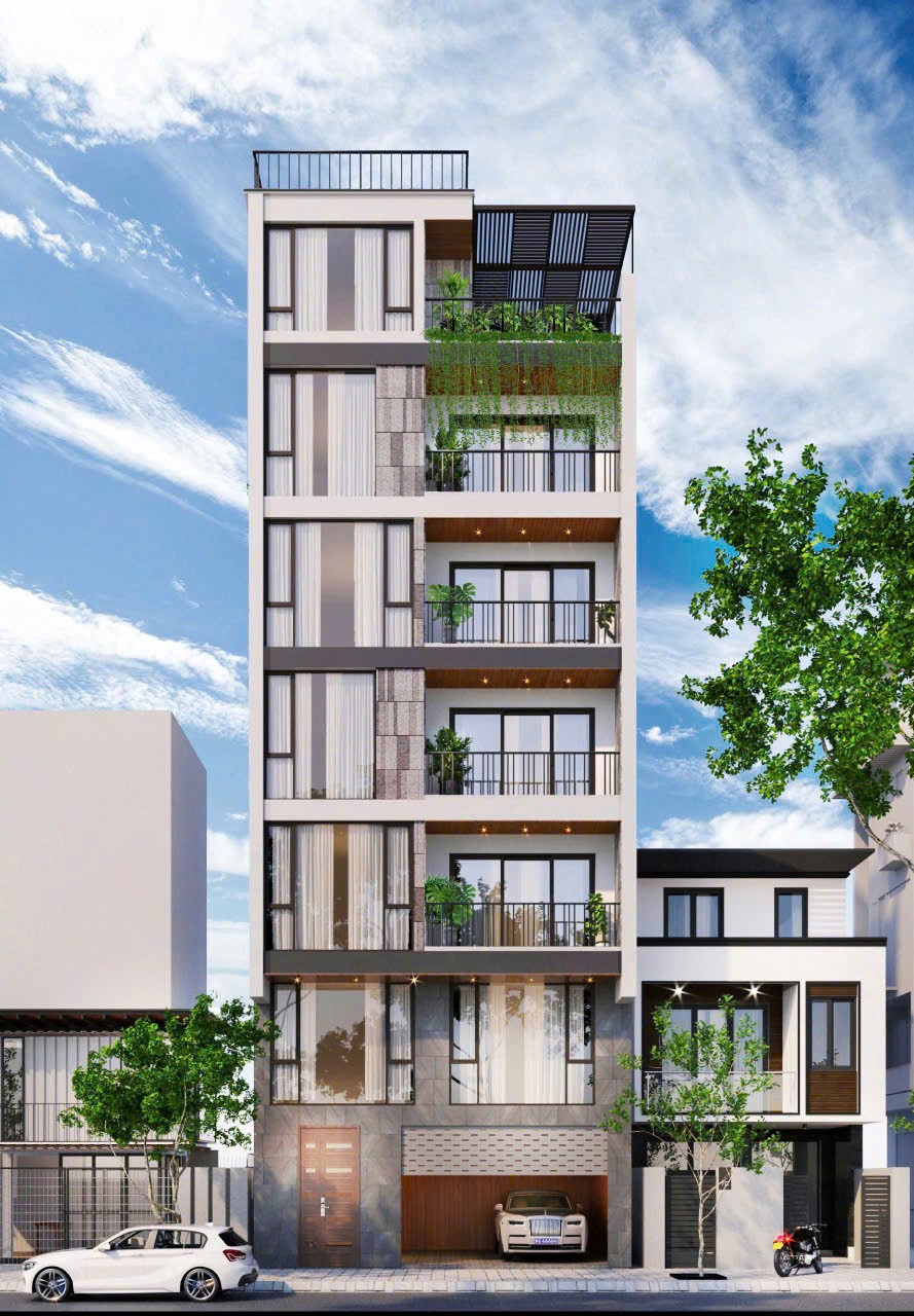 Bán nhà phố Trạm -  Long Biên ô tô thang máy 5