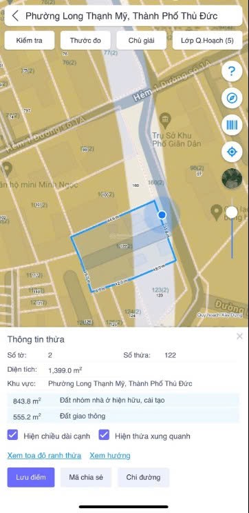 Cho thuê Đất Quận 9, Hồ Chí Minh, Diện tích 1408m², Giá 30 Triệu/tháng 3