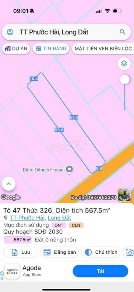 THỊ TRẤN PHƯỚC HẢI - CÁCH BIỂN PHƯỚC HẢI CHỈ 1.5KM; GIÁ CHỈ 600TR 4