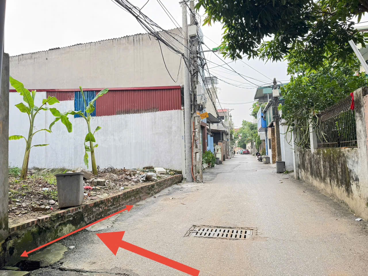 Bán 43m đất tổ 8, Chi Đông, Mê Linh, HN. Đường thông, oto qua lại, MT kinh doanh