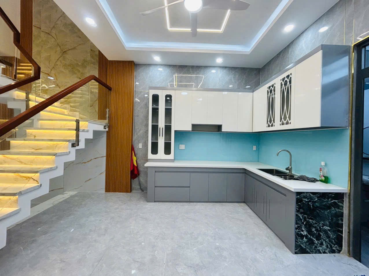 Nhà hẻm đường số 6, Bình Hưng Hòa B dt 60,7m2 , 3 lầu 4pn 5wc giá 5,95 tỷ 4