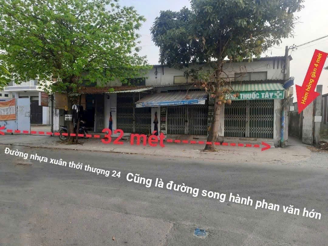 SIÊU PHẨM 1.382M ĐẤT 2 MẶT TIỀN NHỰA – TRUNG TÂM BÀ ĐIỂM – HÓC MÔN 3
