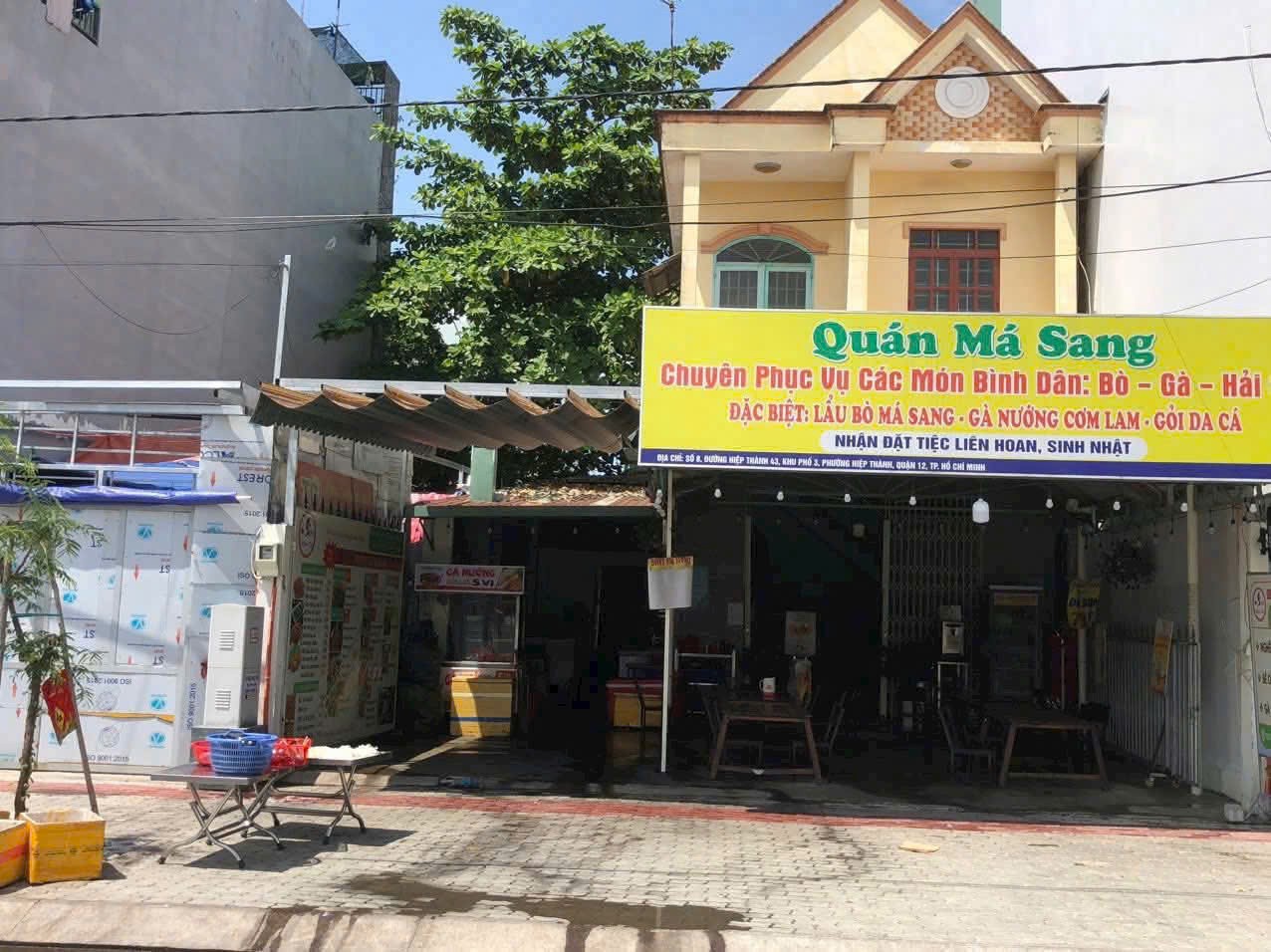 BÁN CẶP NHÀ MT HIỆP THÀNH 43 – Q.12 ĐƯỜNG 25M CÓ VỈA HÈ – NGAY NGÃ TƯ NAT 4