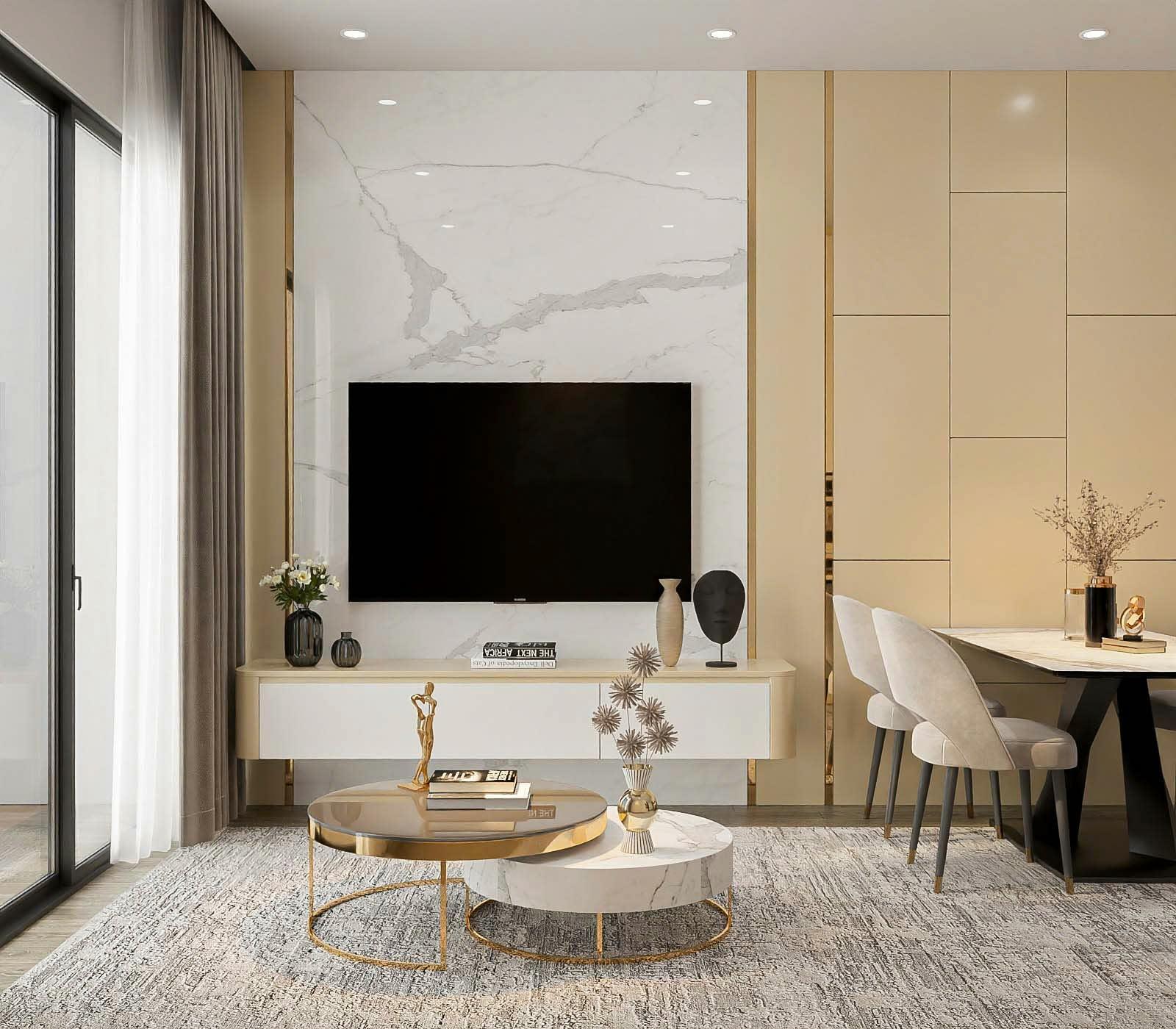Cho Thuê Căn Hộ 2PN  –  Vinhomes Smart City - Tây Mỗ - Tòa Canopy TC1 - Full nội thất. Giá Thuê: 3