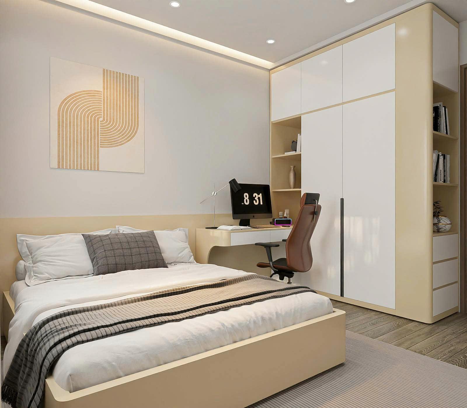 Cho Thuê Căn Hộ 2PN  –  Vinhomes Smart City - Tây Mỗ - Tòa Canopy TC1 - Full nội thất. Giá Thuê: 4