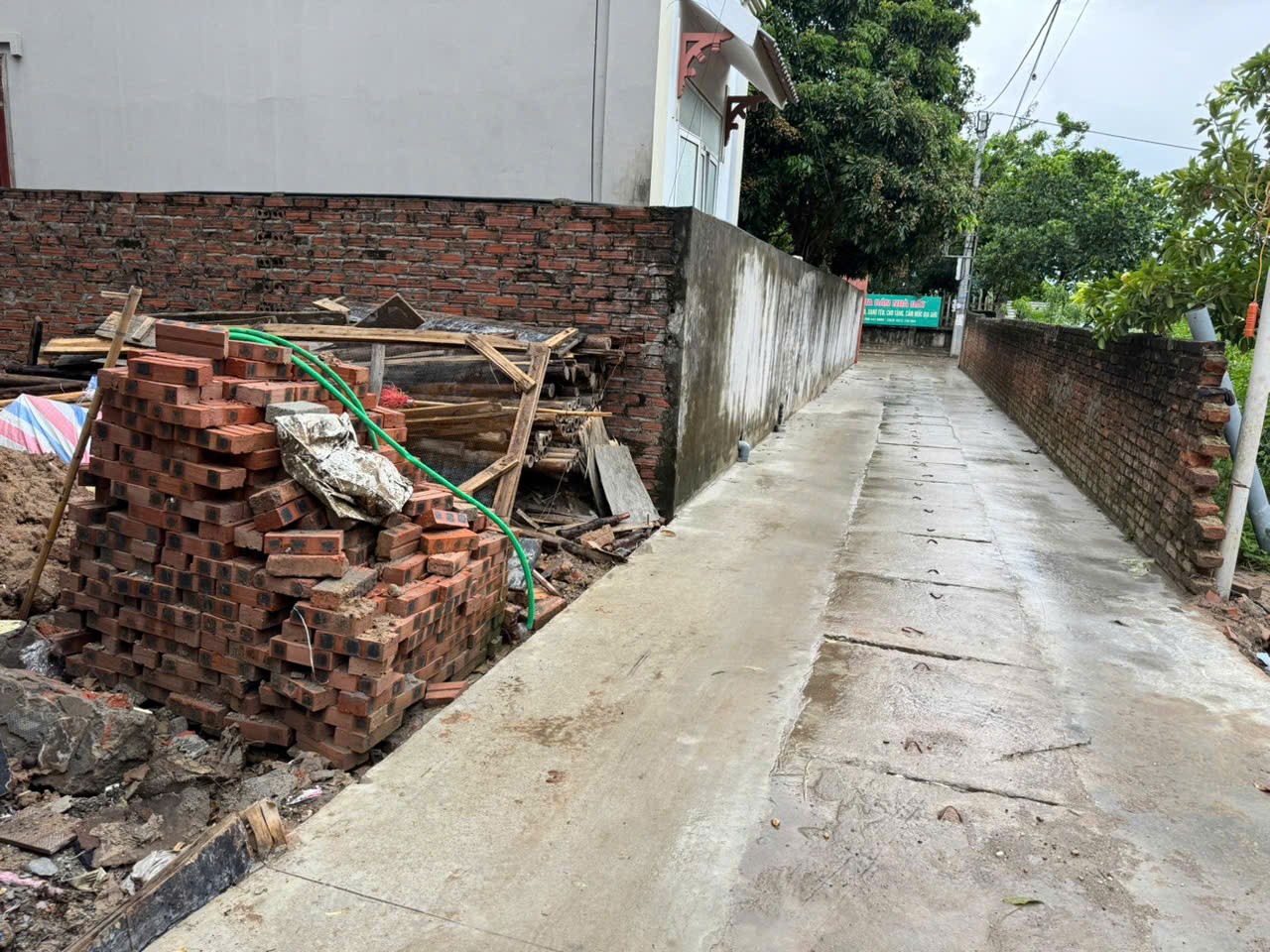 Bán đất thôn Phù Trì, Kim Hoa, Mê Linh. Đường thông, oto tránh. Gần đường Vành Đai 4