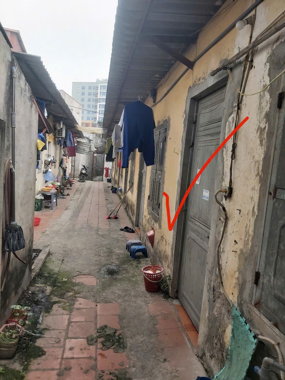 Bán đất thôn Hậu Dưỡng, Kim Chung, Đông Anh. Có sẵn 4 phòng trọ đang cho thuê 3