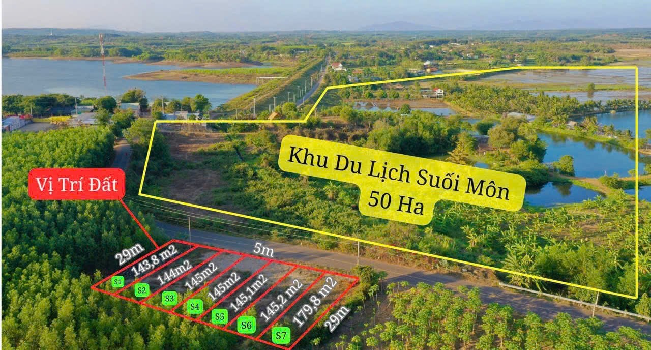 CHỦ ĐẤT KẸT TIỀN CẦN RA NHANH LÔ ĐẤT 1 TỶ ĐỐI DIỆN HỒ SUỐI MÔN XÃ ĐẤT ĐỎ, TP HCM.