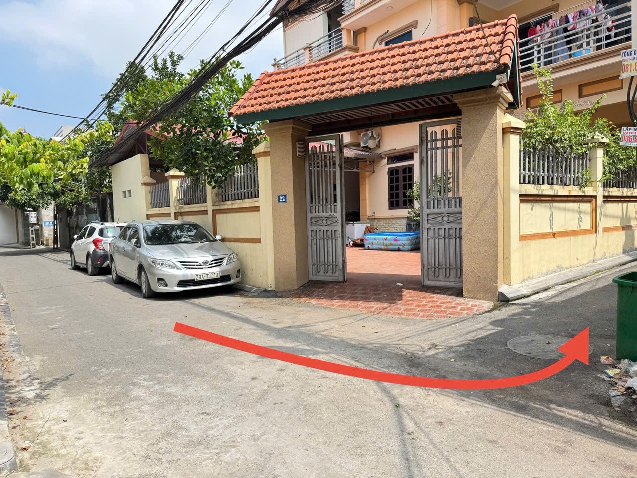 Đất đẹp thôn Cổ Điển, Hải Bối, Đông Anh. Đường thông, trải nhựa, oto đỗ