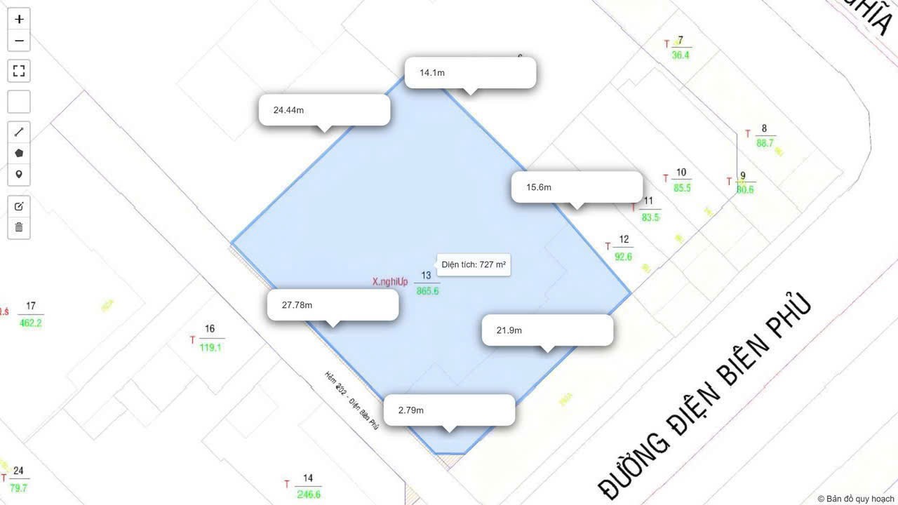 Cần bán Biệt thự Phường 7, Quận 3, Diện tích 713m², Giá 0340 Tỷ