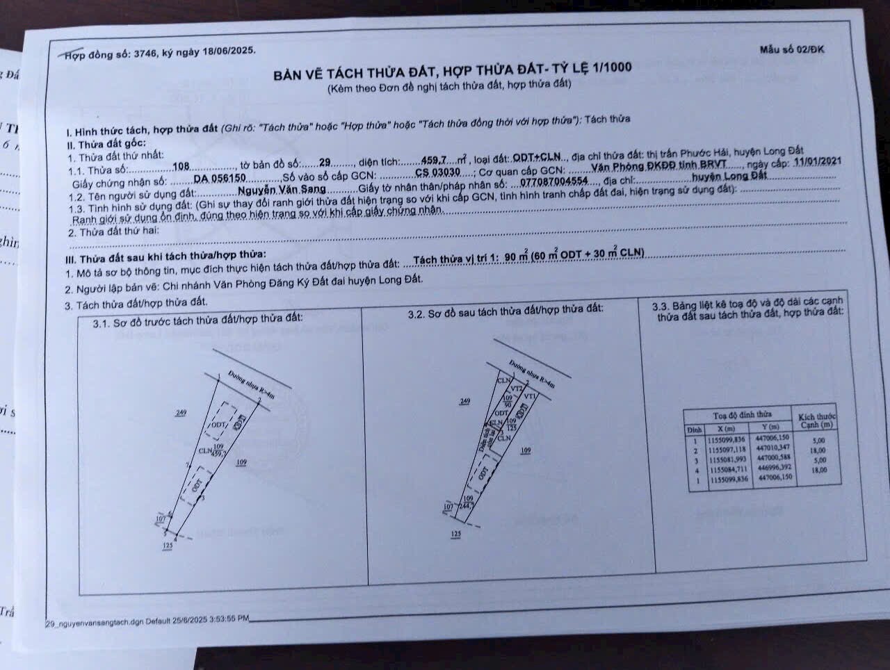 BÁN ĐẤT - PHƯỚC HẢI - BTVT - CHỈ 700TRIỆU Phước Hải (Long Mỹ), Long Đất, BRVT 4