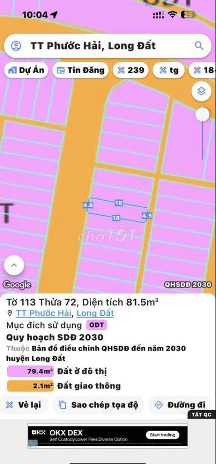 BÁN NHÀ TÁI ĐỊNH CƯ PHƯỚC HẢI - CÁCH BIỂN CHỈ 800M - MẶT TIỀN ĐƯỜNG NHỰA