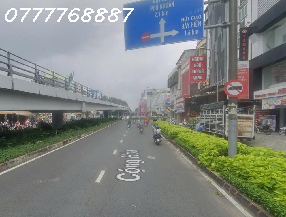 Tòa nhà MT Cộng Hòa - Hầm 7 tầng 312m2 doanh thu 500tr/tháng chỉ 75 tỷ 2