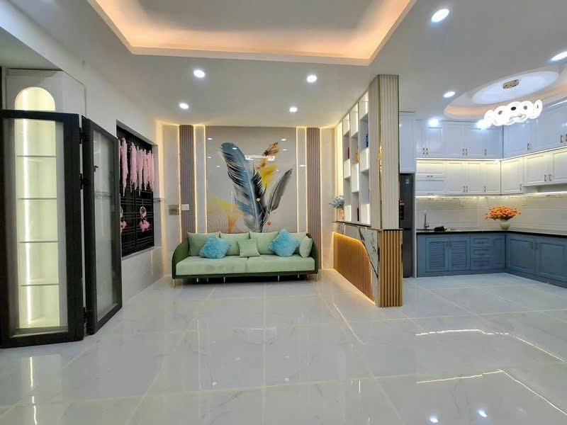 Nhà Đẹp Quận 7, Hẻm Huỳnh Tấn Phát: 56m2, 3 Tầng, Giá Tốt 2