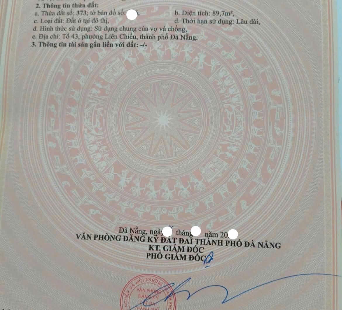 Bán đất kiệt Ô TÔ K97 Nguyễn Lương Bằng - Gần trường ĐHBK 3