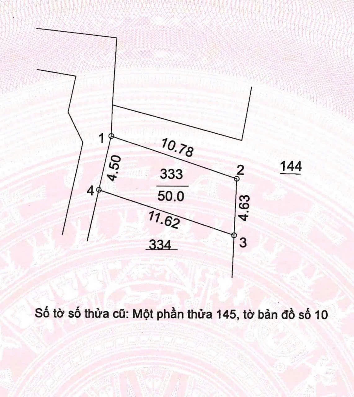 Bán đất tổ 12 Đồng Mai, DT50m2, MT4.5m, lô góc 3.5 tỷ Hà Đông