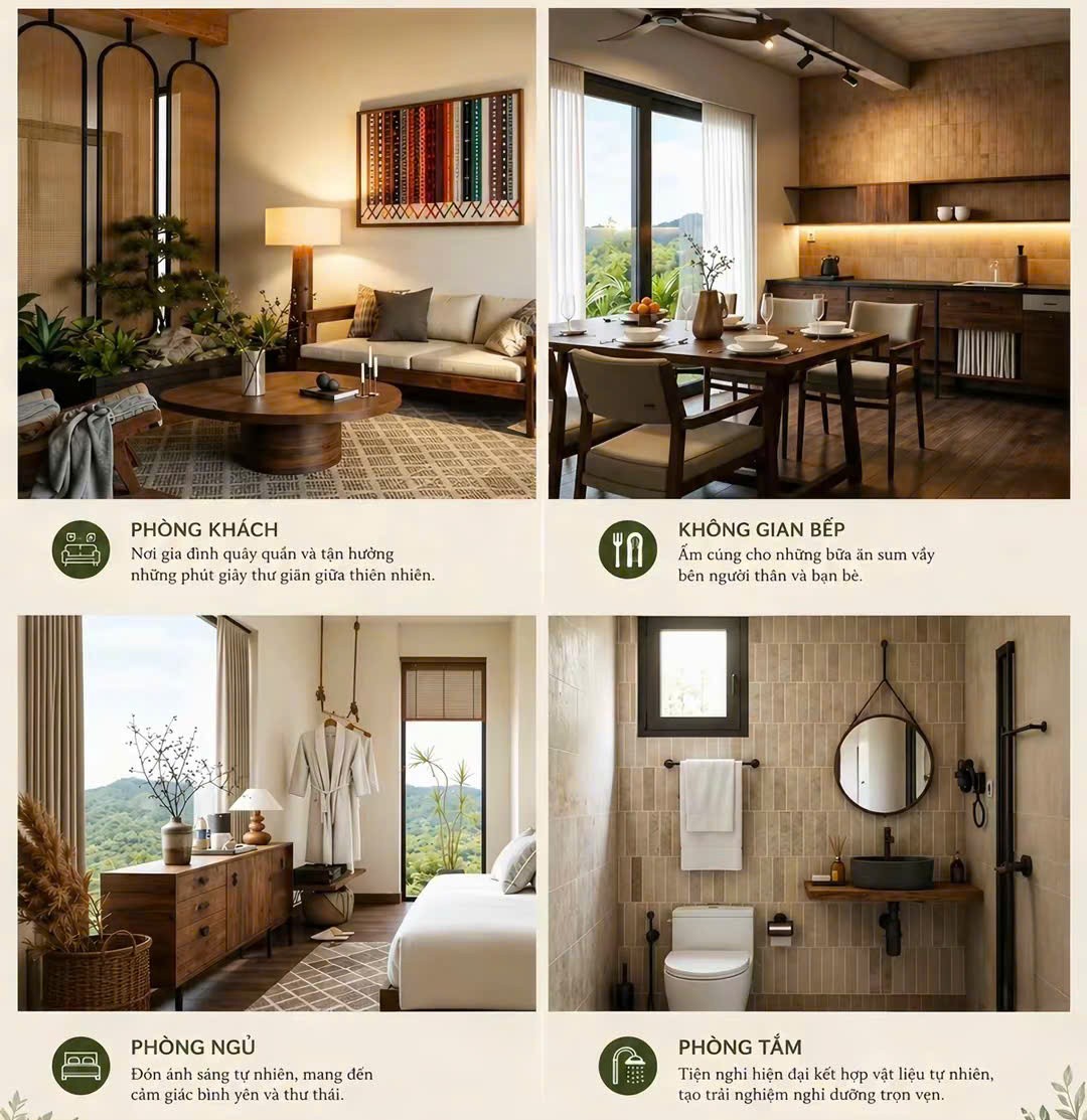 CHỦ CẦN BÁN GẤP VILLAS NGHĨ DƯỠNG BẢO LỘC - CÁCH ĐỒI TRÀ TÂM CHÂU CHỈ 1 KM - CHỈ 3.650 TỈ 2