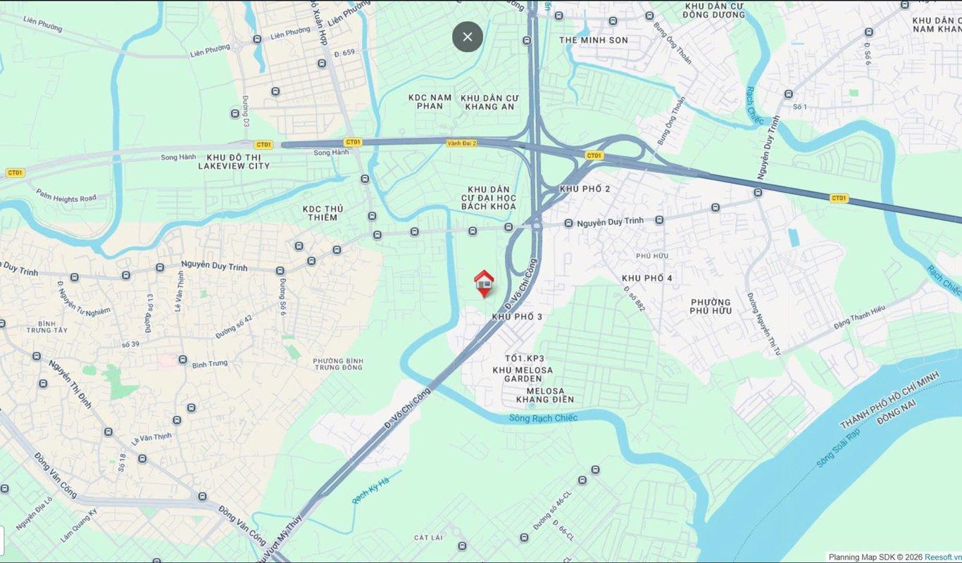 Cần bán Đất Phường Phú Hữu, Quận 9, Diện tích 607m², Giá 18 Tỷ 2