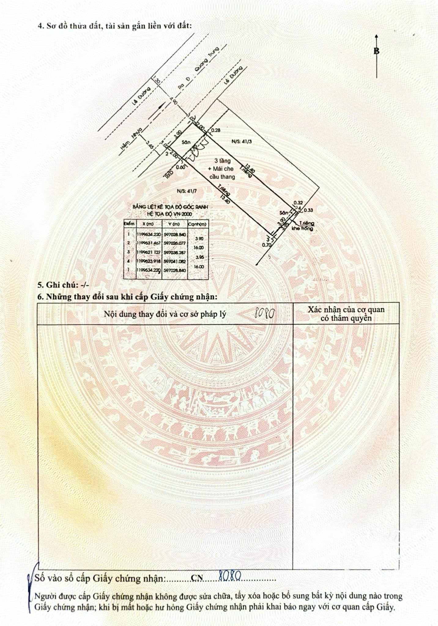 Cần bán Nhà mặt tiền Gò Vấp, Hồ Chí Minh, Diện tích 62m², Giá 10 Tỷ 2