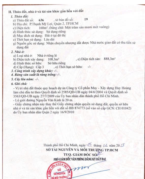 Cần bán Nhà mặt tiền Phường  Thạnh Mỹ Lợi, Quận 2, Diện tích 160m², Giá 80 Tỷ 4