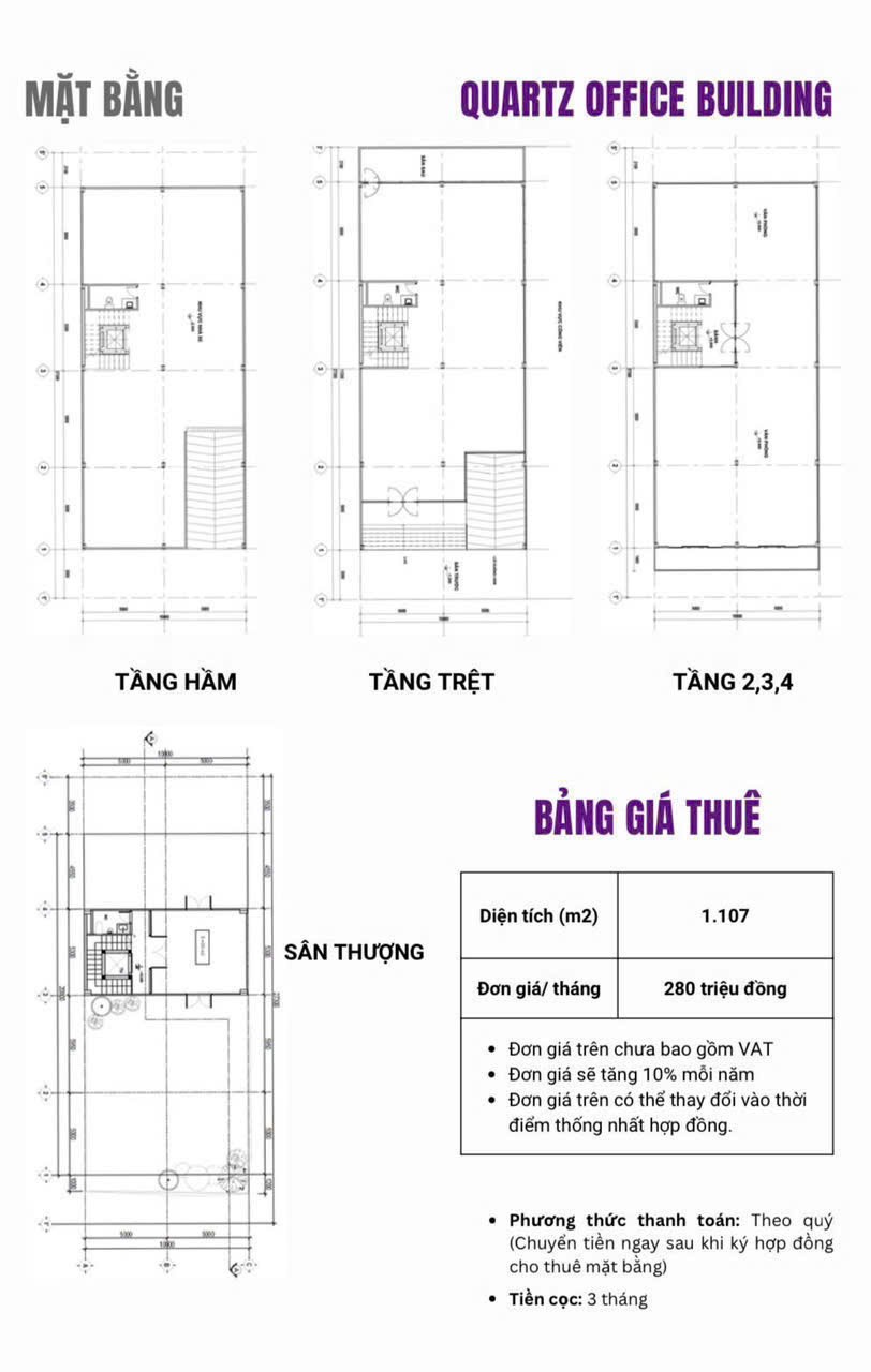 Cho thuê Văn phòng Quận 2, Hồ Chí Minh, Diện tích 270m², Giá 280 Triệu/tháng 3