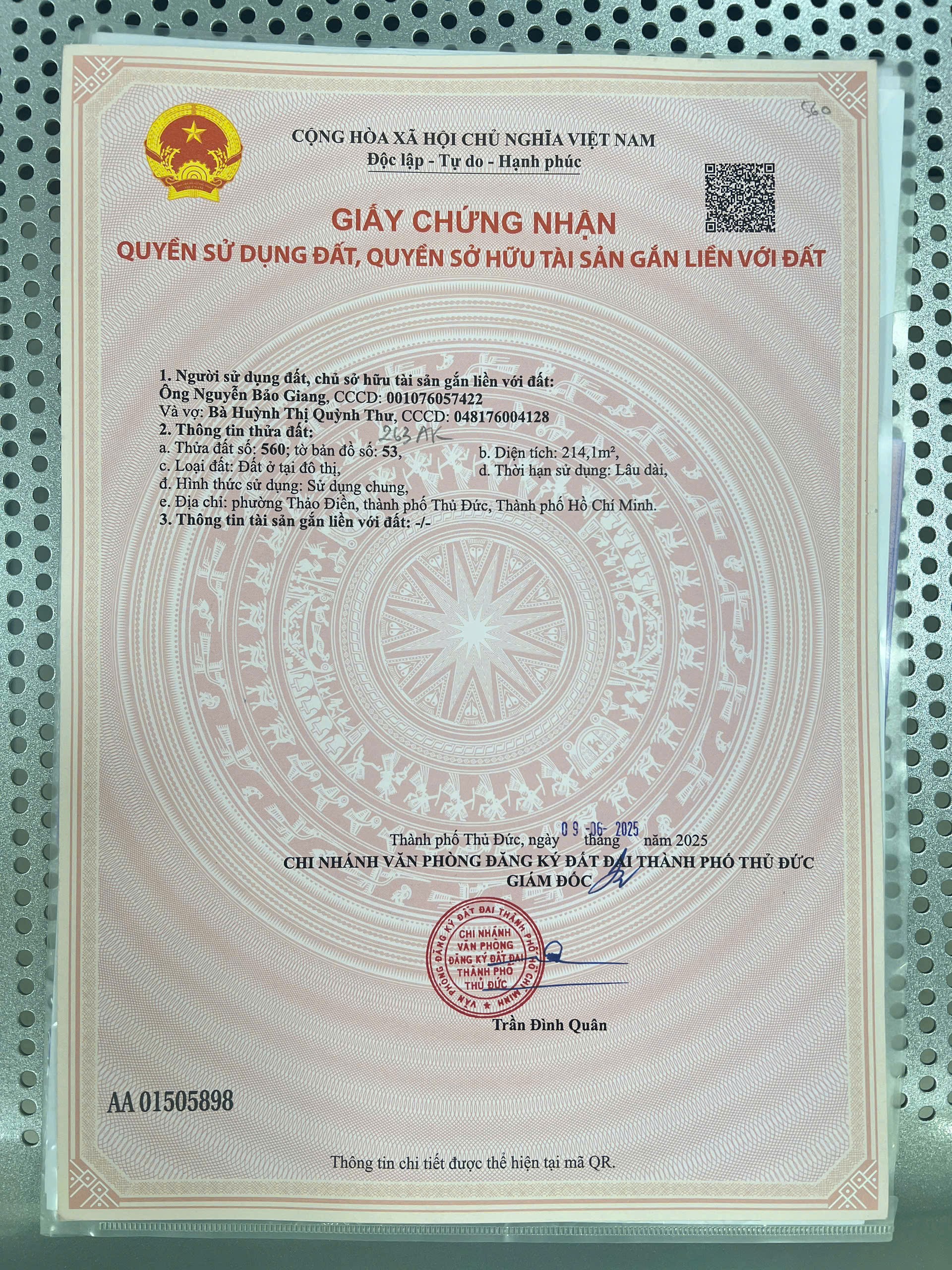 Cần bán Đất Phường Thảo Điền, Quận 2, Diện tích 215m², Giá 78 Tỷ 3