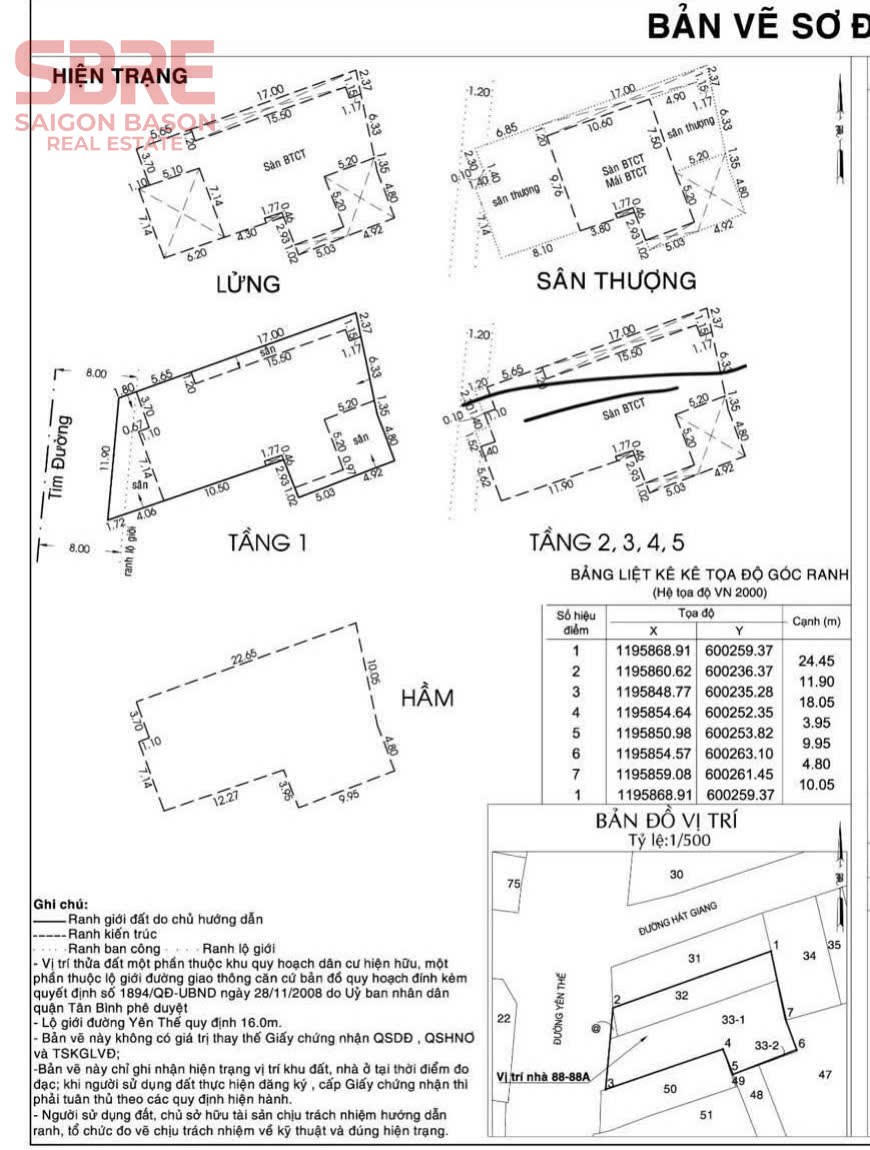 Cần bán Homestay - Khách Sạn Phường 2, Tân Bình, Diện tích 326m², Giá 180 Tỷ 4
