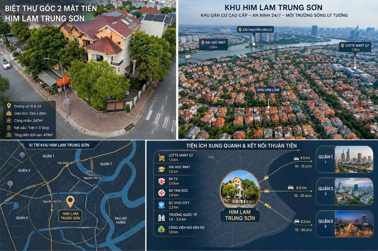 Cần bán Biệt thự Bình Chánh, Hồ Chí Minh, Diện tích 260m², Giá 38 Tỷ