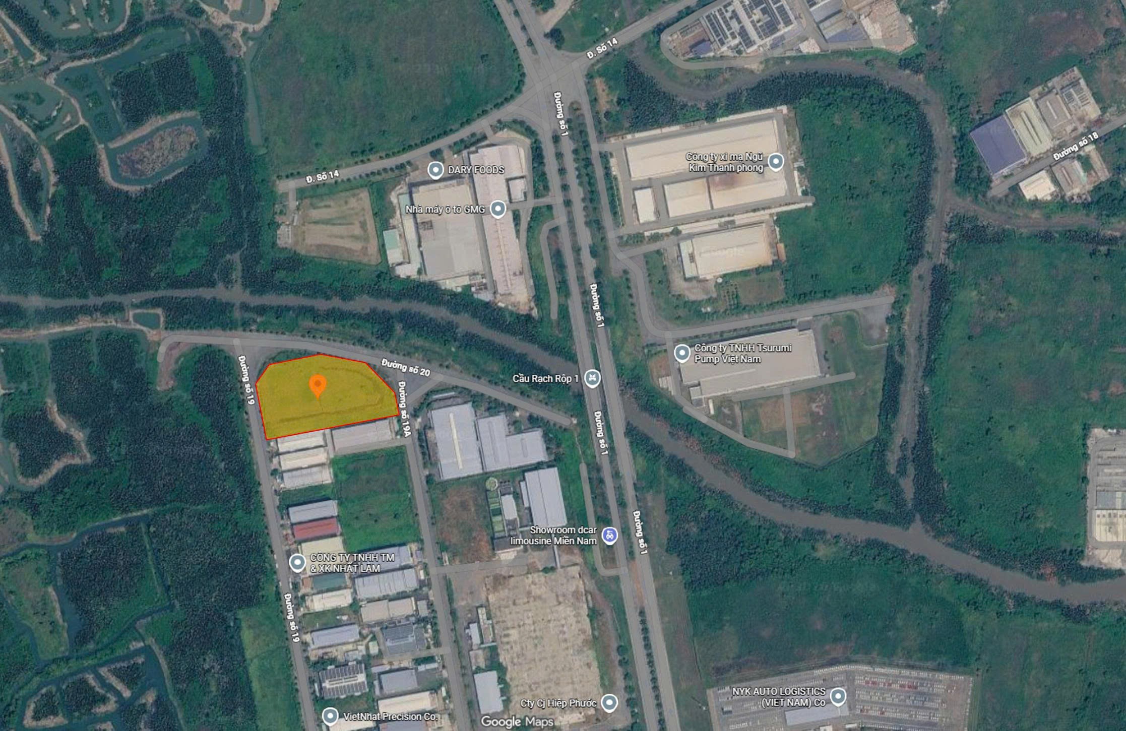 Cho thuê Kho - Nhà xưởng Nhà Bè, Hồ Chí Minh, Diện tích 14464m², Giá Thương lượng 3