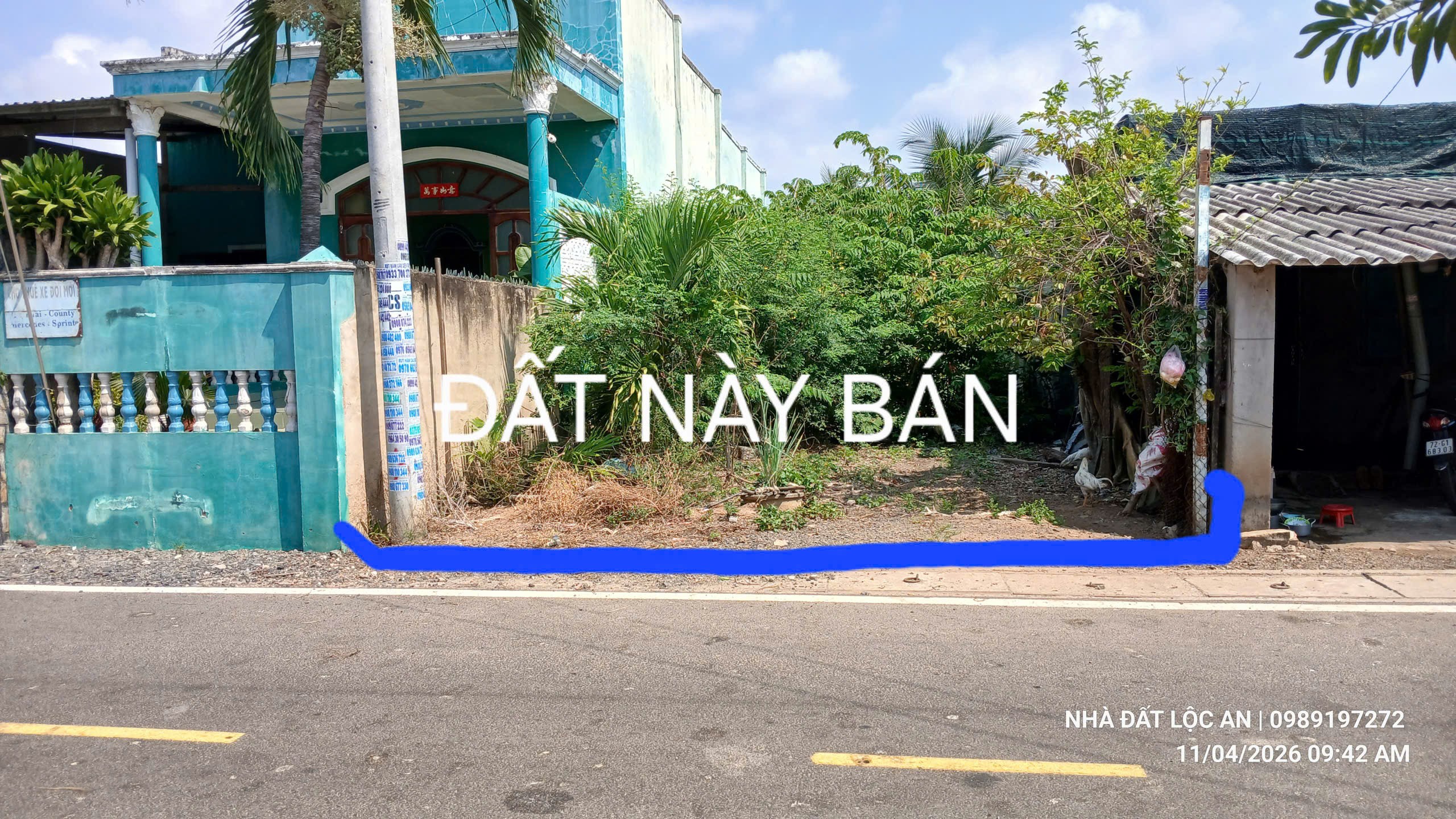 CHỦ CẦN BÁN GẤP LÔ ĐẤT PHƯỚC HẢI - 109,6M² - GẦN BIỂN, ĐƯỜNG NHỰA 3