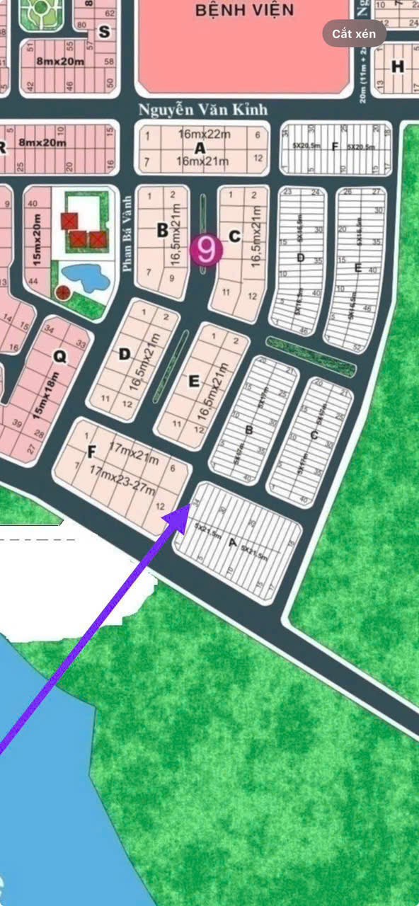 Cần bán Đất Phường Thạnh Mỹ Lợi, Quận 2, Diện tích 110m², Giá 275 Triệu/m²