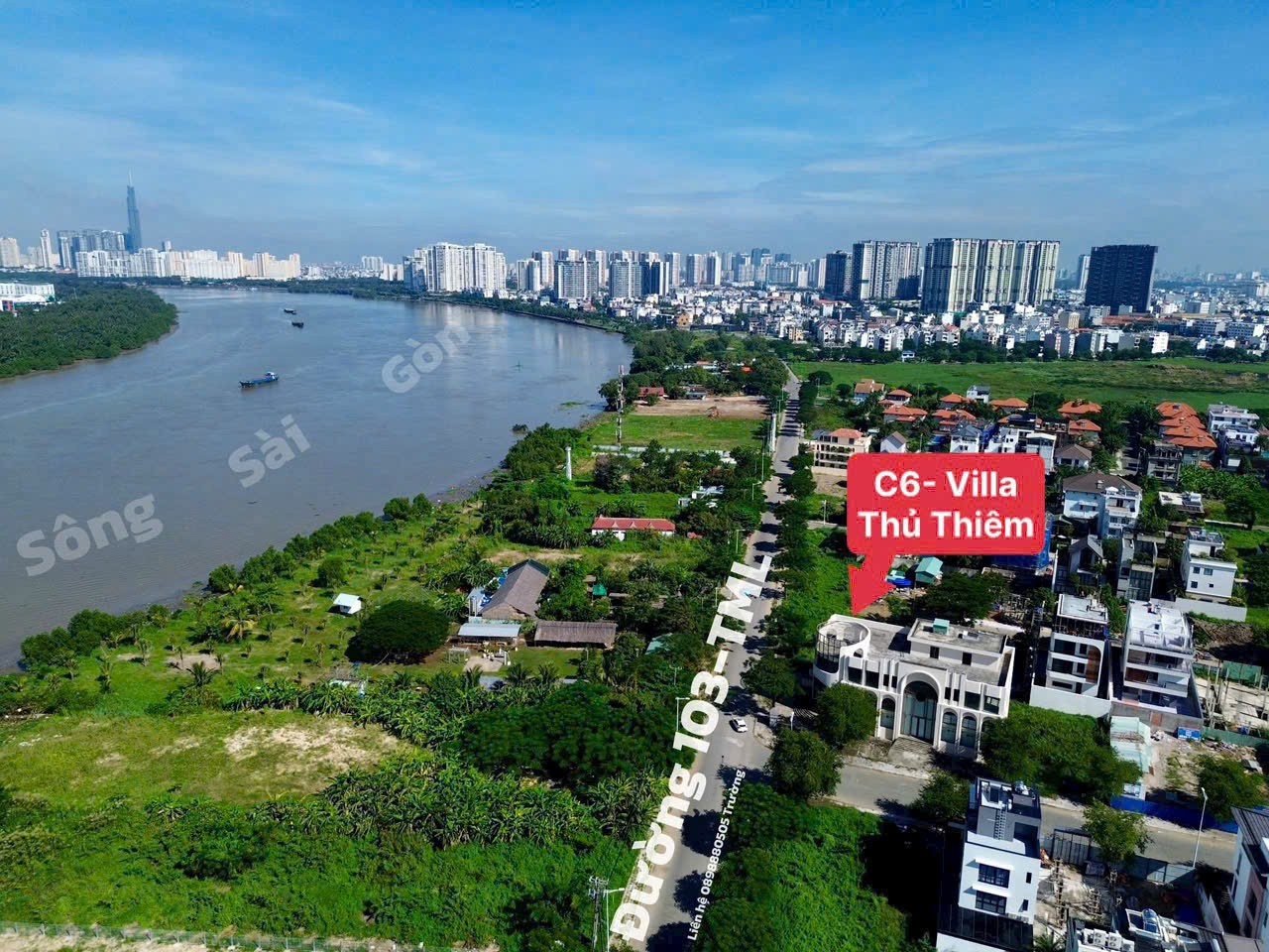 Cần bán Biệt thự Phường Thủ Thiêm, Quận 2, Diện tích 312m², Giá 072 Tỷ 3