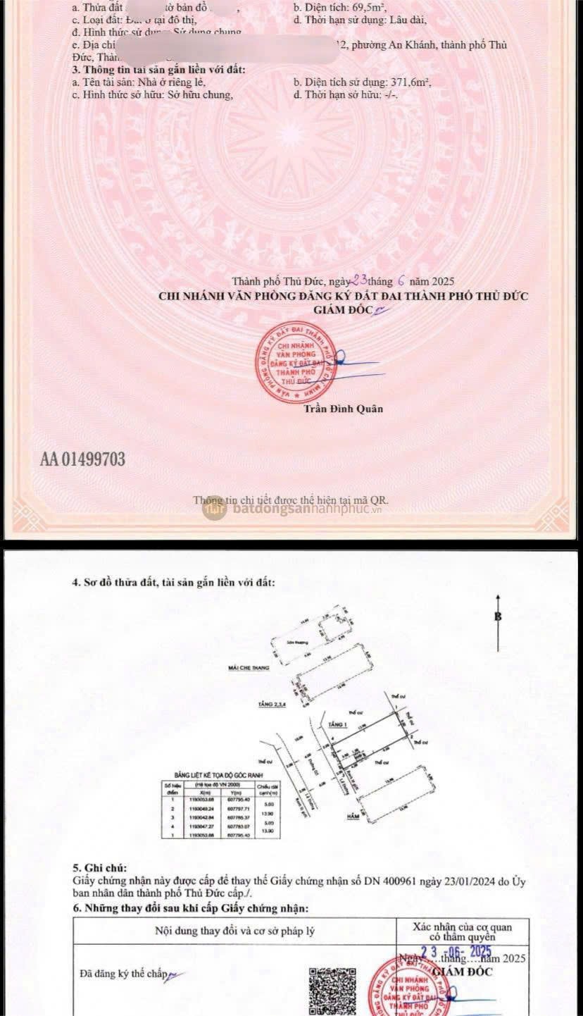 Cho thuê Nhà mặt tiền Phường An Khánh, Quận 2, Diện tích 176m², Giá 97 Tỷ 5