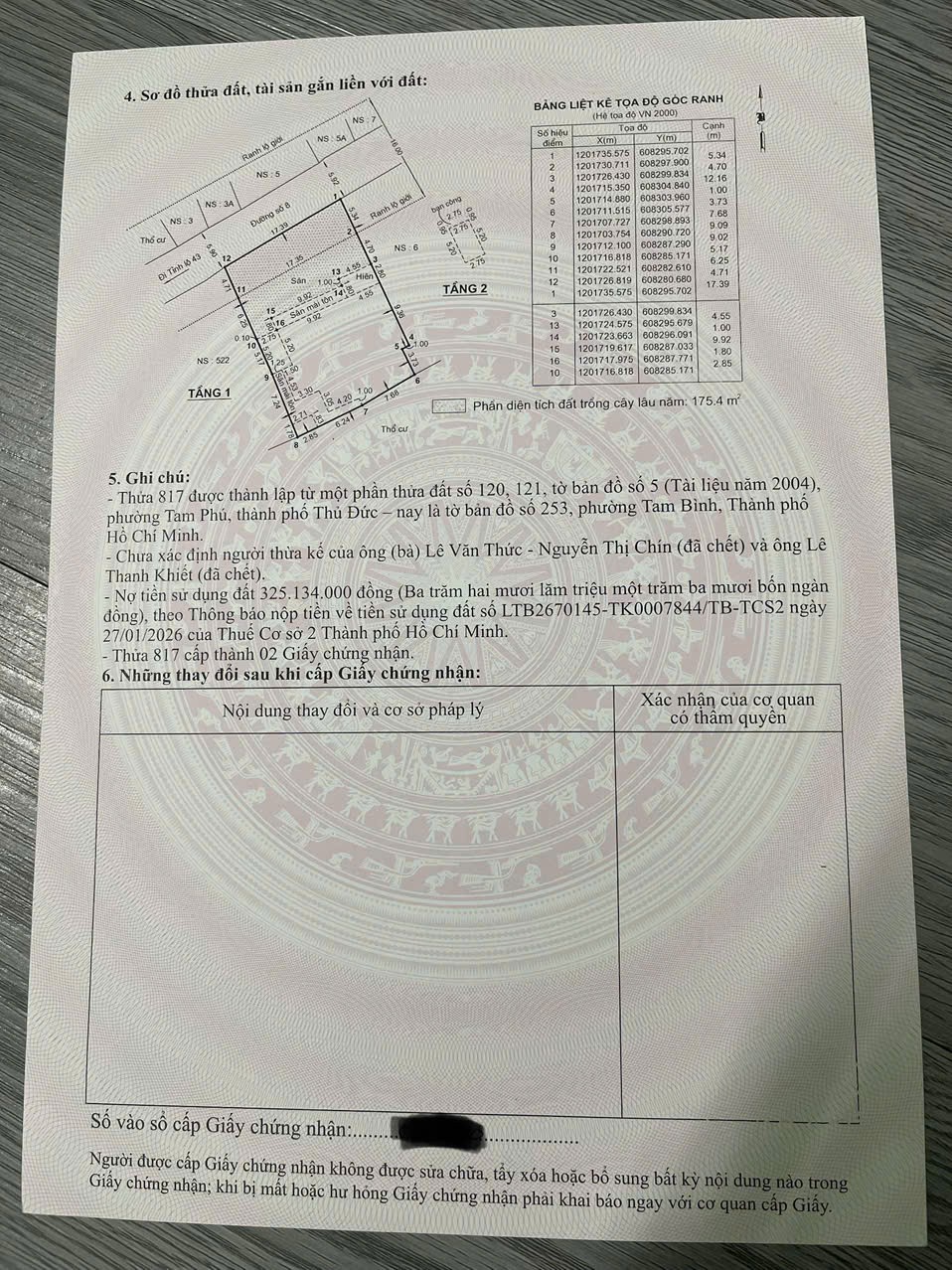 Cần bán Nhà mặt tiền Phường Tam Bình, Thủ Đức, Diện tích 450m², Giá Thương lượng 10