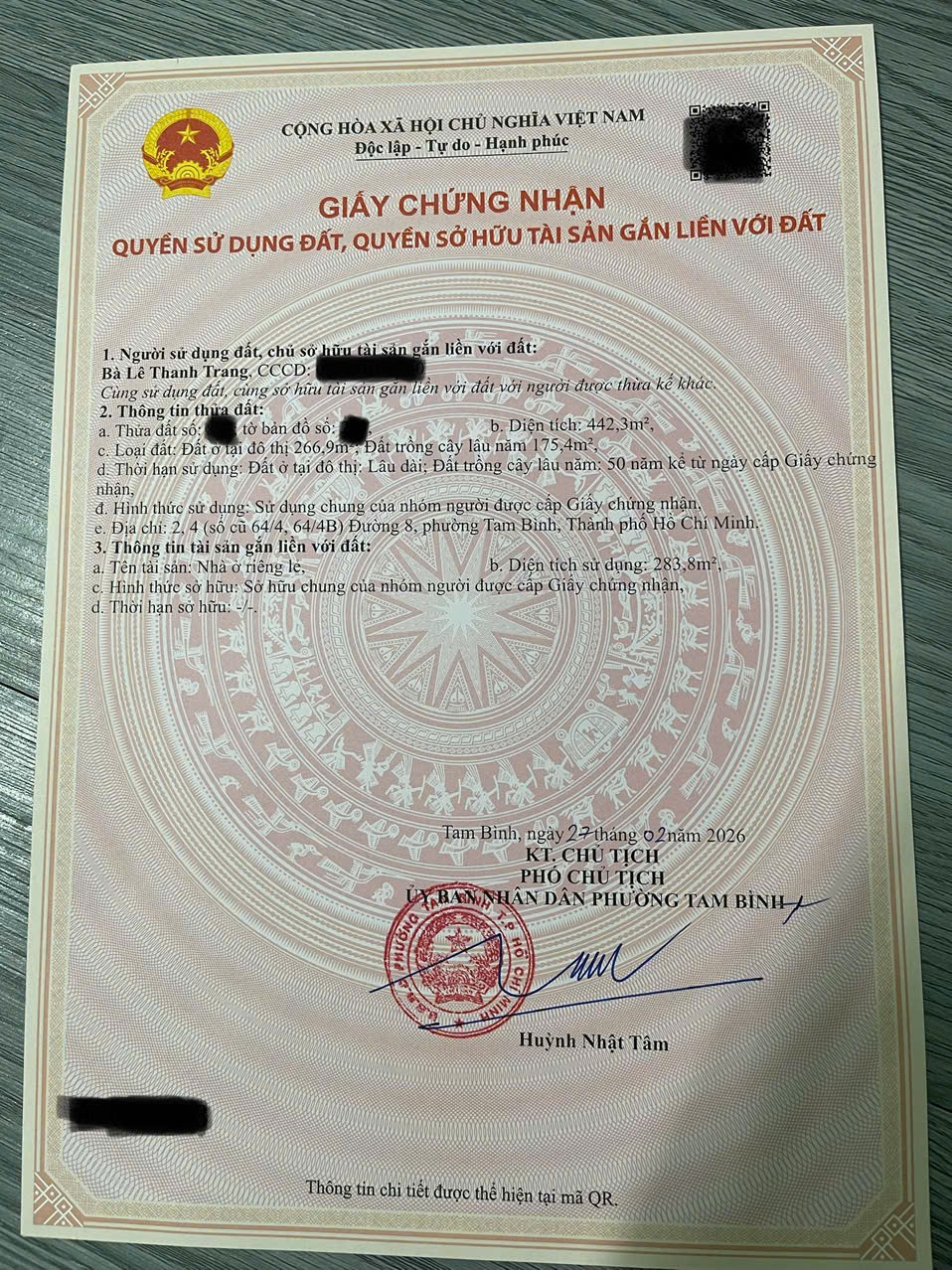 Cần bán Nhà mặt tiền Phường Tam Bình, Thủ Đức, Diện tích 450m², Giá Thương lượng 11