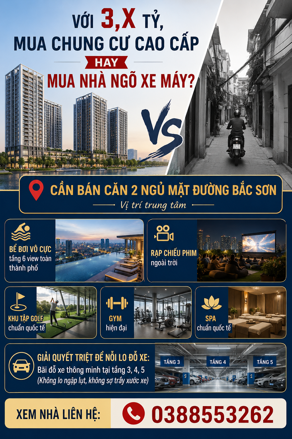 Cần bán Căn hộ chung cư dự án BV Diamond Hill Thái Nguyên, Diện tích 65m², Giá 3.6 Tỷ