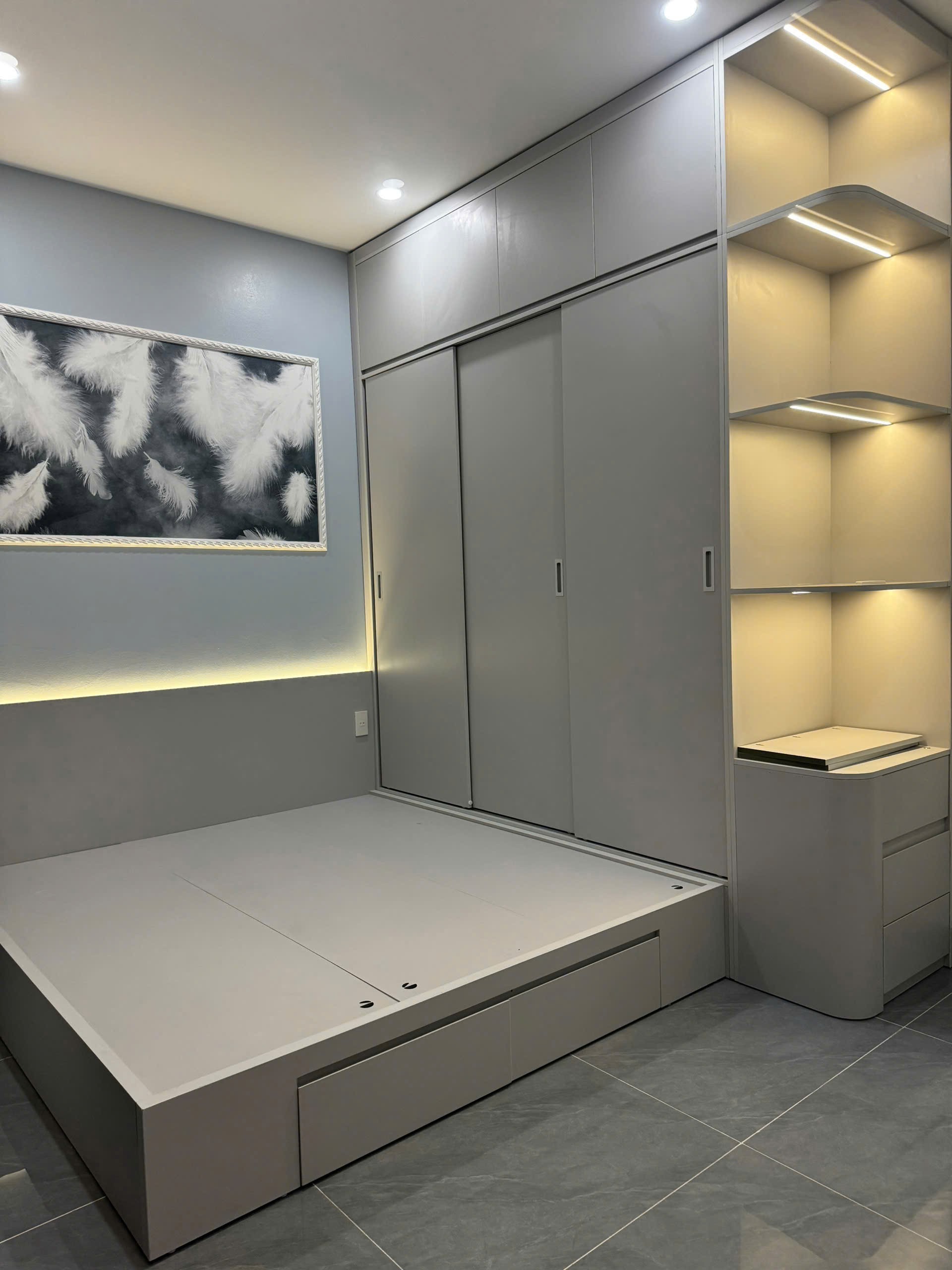 Nhà 3 tầng Lê Thanh Nghị 45m2 hướng Nam giá 2.x tỷ 3
