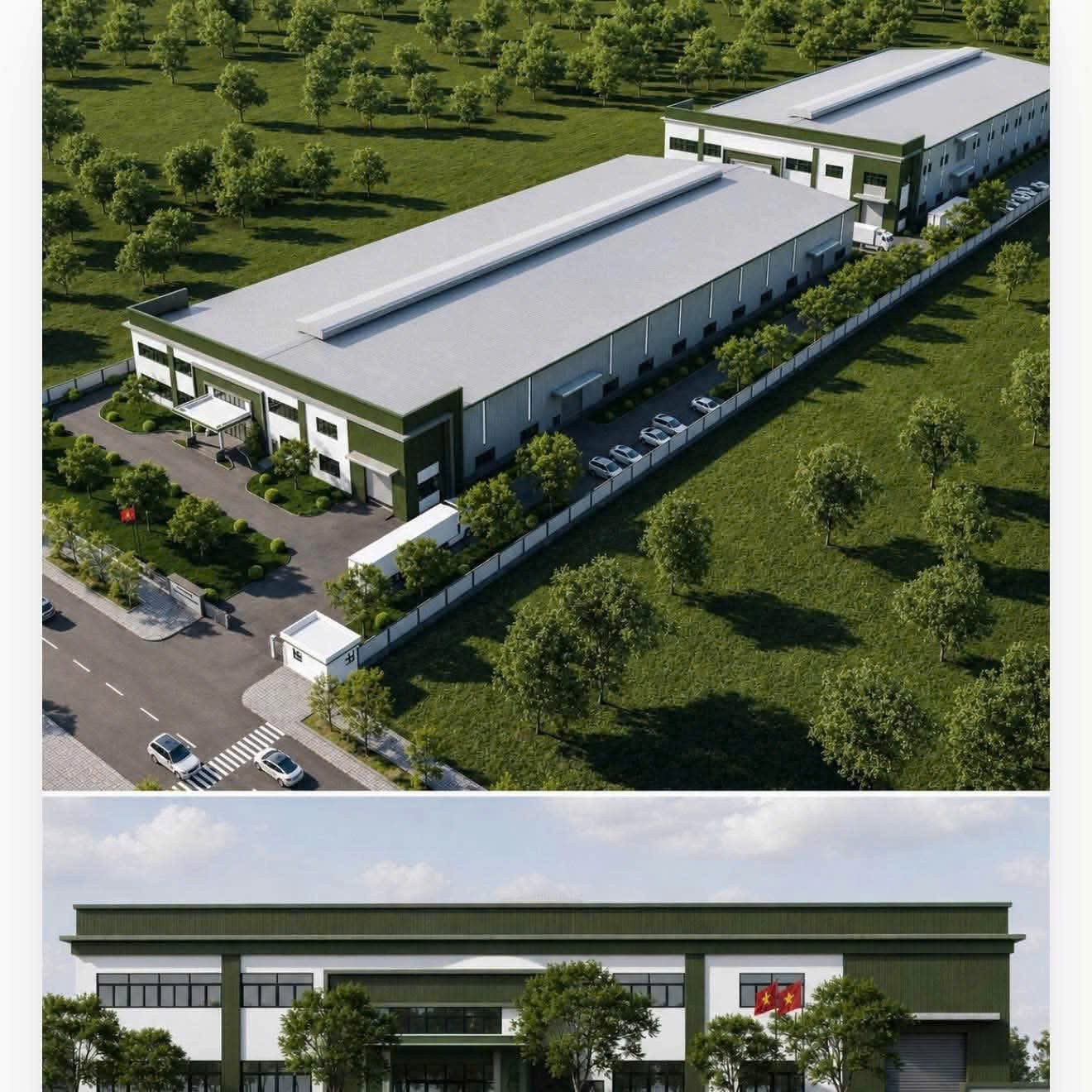 CHO THUÊ XƯỞNG MỚI 100% TẠI KCN THUẬN THÀNH 3 - BẮC NINH (CÓ XƯỞNG 1 TẦNG & 2 TẦNG) 3