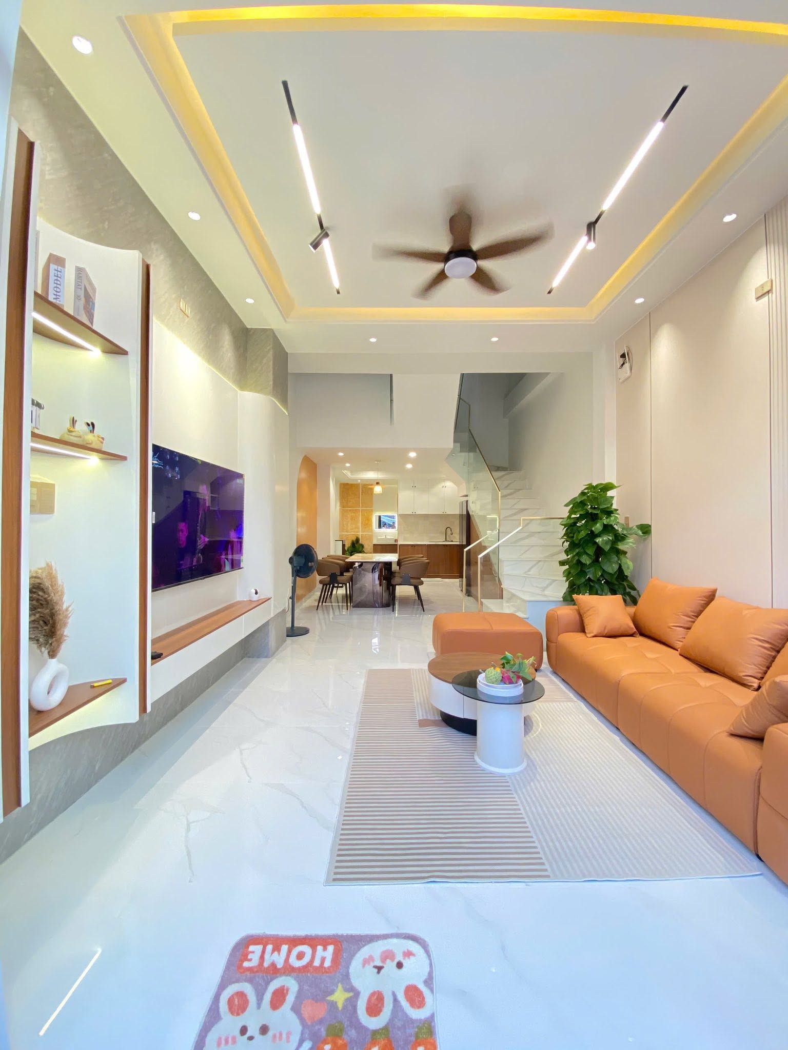 Bán nhà 3 tầng mới hoàn thiện, thiết kế hiện đại K64 Trần Đình Tri 3
