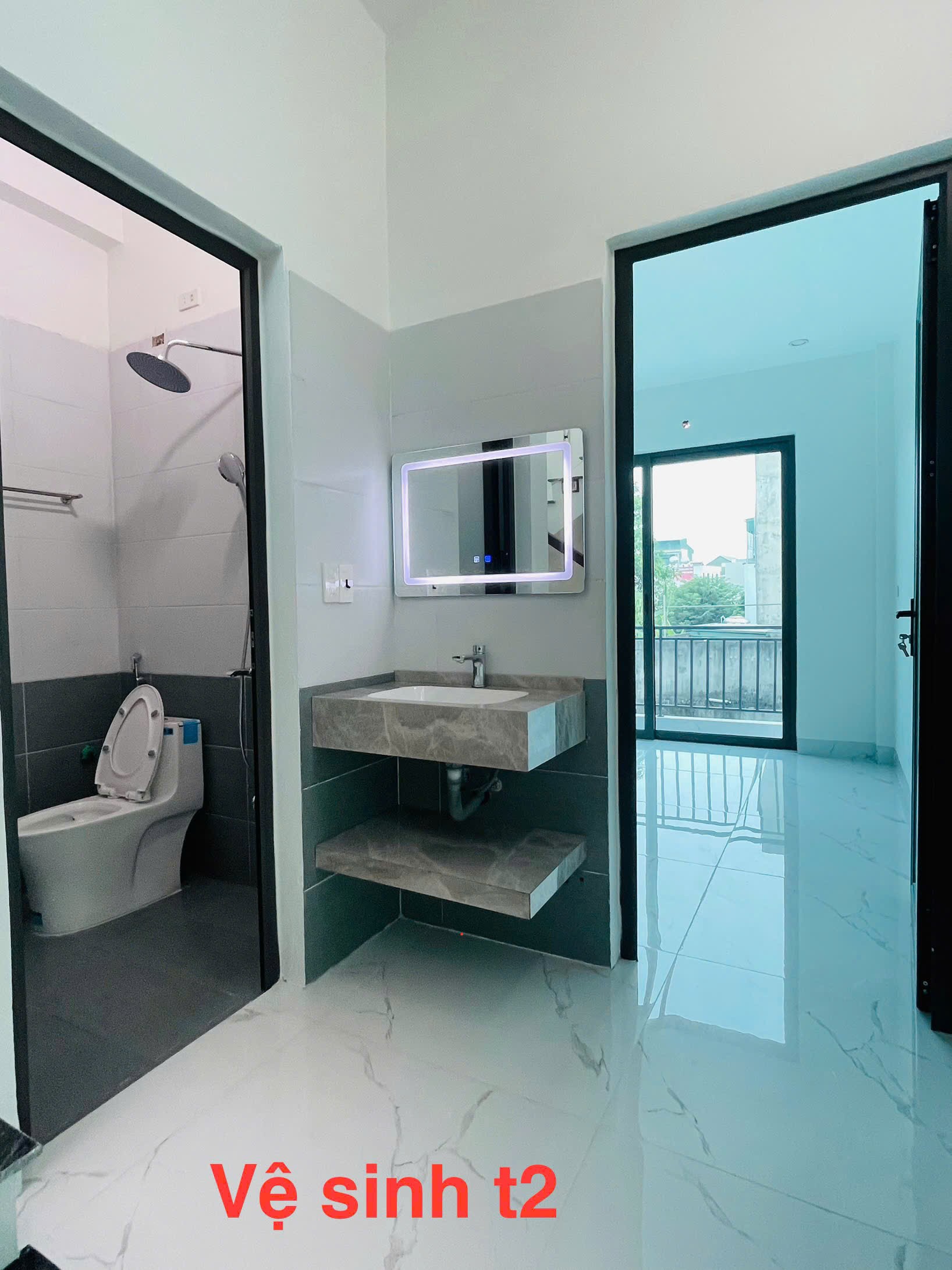 Nhà 3 tầng Trương Hán Siêu 67.6m2 nở hậu tài lộc sân rộng giá 1.x ty 5