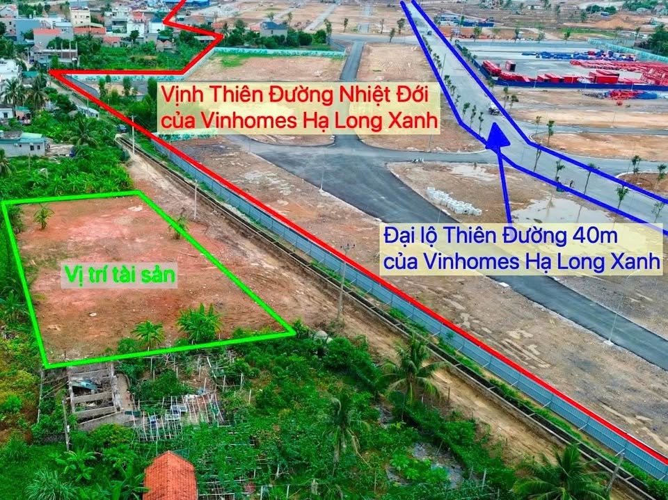 Quỹ Đất 19 LÔ ĐẤT NỀN ĐẠI YÊN – PHƯỜNG TUẦN CHÂU – QUẢNG NINH. Giáp Vinhomes Hạ Long Xanh. Sổ đỏ 5