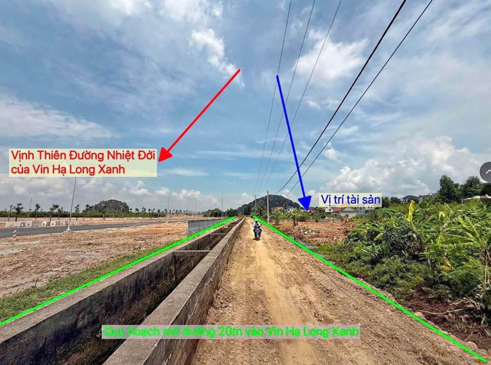 Quỹ Đất 19 LÔ ĐẤT NỀN ĐẠI YÊN – PHƯỜNG TUẦN CHÂU – QUẢNG NINH. Giáp Vinhomes Hạ Long Xanh. Sổ đỏ 3
