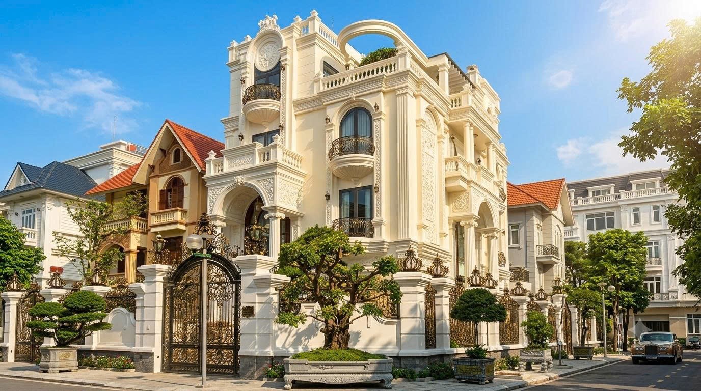 Techcombank phát mại biệt thự lô Góc An Khang Villa cạnh công viên 290m2 chỉ 4x tỷ.