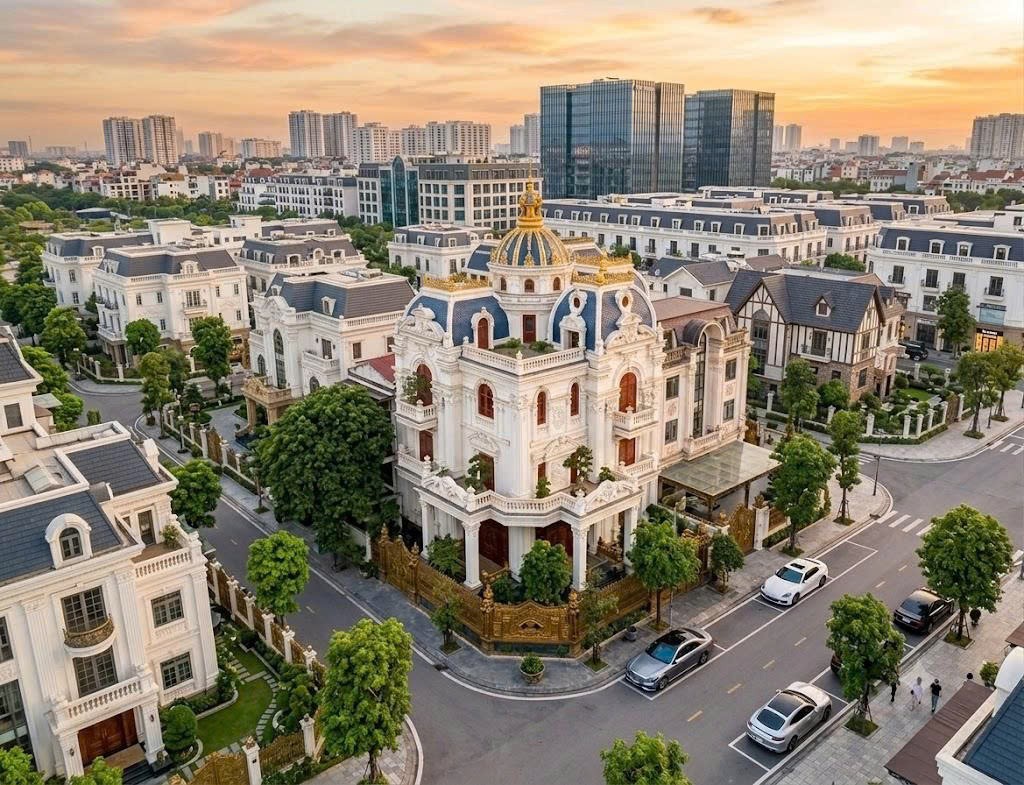Thua bóng bán Gấp biệt thự lô Góc An Quý Villa cạnh công viên Thiên Văn Học 300m2 chỉ 4x tỷ.